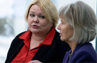 Satu Kalliola ja Sinikka Torkkola